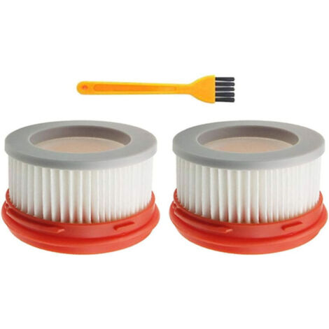 Pair Ersatzteile Für Den Kabellosen Handstaubsauger Xiaomi Dreame V9 V9b, Inklusive 2 Filtern Und 1 Kleiner Reinigungsbürste.