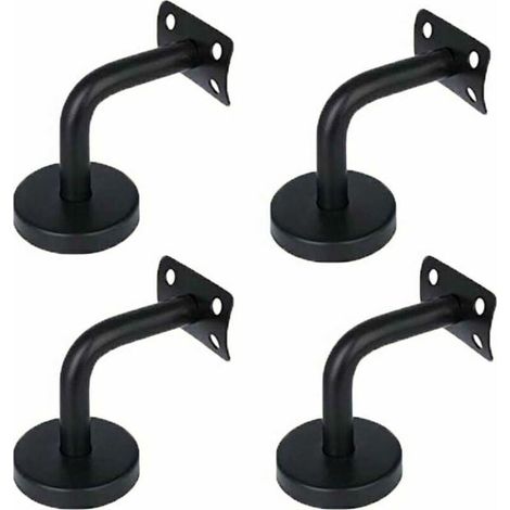 Pair Satz Mit 4 Handlaufhalterungen Aus Edelstahl Zur Unterstützung Von Wandmontierten Handläufen In Innenfluren, Treppen Und Lofts.-inhhub