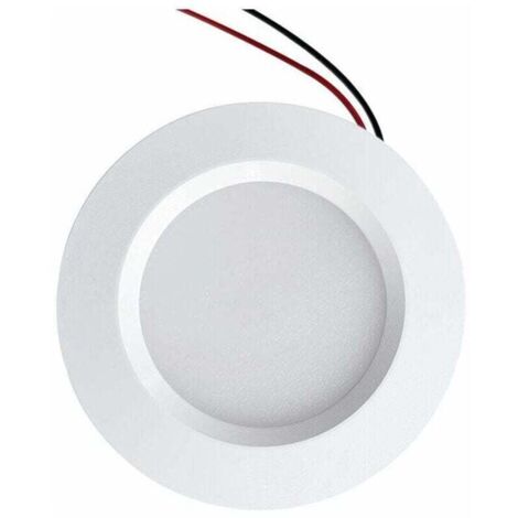 Pair Mini-led-einbaustrahler, 55 Mm Ausschnitt, 68 Mm Durchmesser, Kompakt, 3 W Dc12 V, Ip54 Wasserdicht, Für Badezimmer, Küche, Möbel (aluminium, Neutralweiß 4000 K) [energieklasse E]