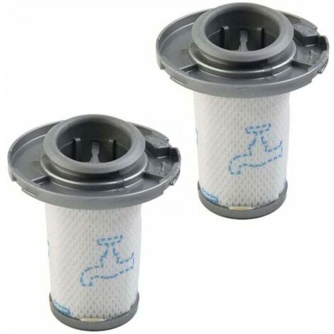 Pair Lot De 2 Filtres Pour Aspirateur Rowenta Zr009005 X-force Flex 8.60 - Accessoires De Rechange Lavables