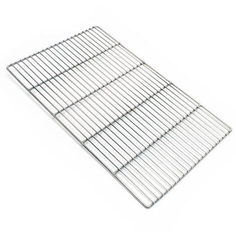 Pair Grille De Barbecue Carrée, En Acier Inoxydable, 60x40cm, Pour Une Utilisation Sur Terrasses Et Jardins, Style 1