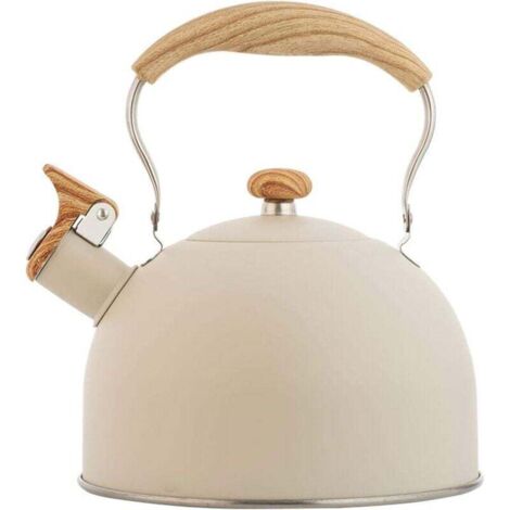 Pair Pfeifender Wasserkocher, 2,5 L, Induktionsgeeigneter Gas-wasserkocher Aus Edelstahl