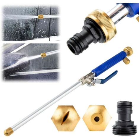 Pair Wasserlanze Mit Verstellbarer Düse Für Gartenschläuche, Mehrzweck-wasserpistole Für Die Außenreinigung (autos, Terrassen) Und Innenreinigung (badezimmer, Küchen),