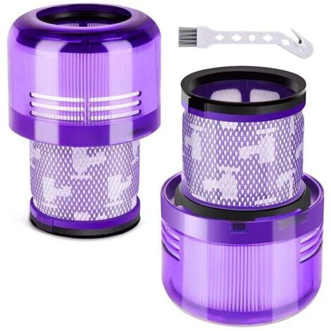 Pair Filtre Pour Aspirateur Filtre Pour Dyson V11 V15 Sv14 Sv22, 2 Pack Filtres ， Remplace Dy-970013-02 97001302