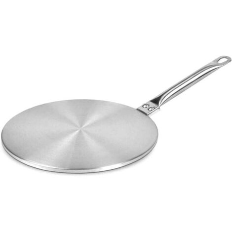 Pair 20 Cm Induktionskochfeldadapter, Induktionsrelais-scheibe, Induktions-wärmeverteilungsscheiben-konverterhalterung Für Induktionskochfelder Aus Edelstahl (20 Cm)