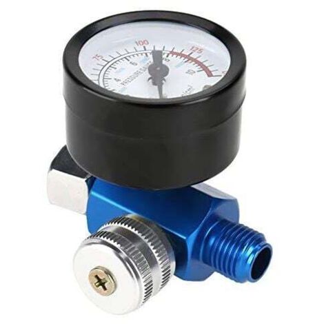 Pair Manometer Für Farbpistolen, Druckregler Für Farbpistolen, 1/4"-luftdruckregler Für Farbpistolen, Manometer-zubehör Für Druckluftwerkzeuge
