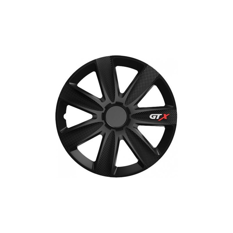 Radkappen Gtx Carbon Black - 15 Zoll