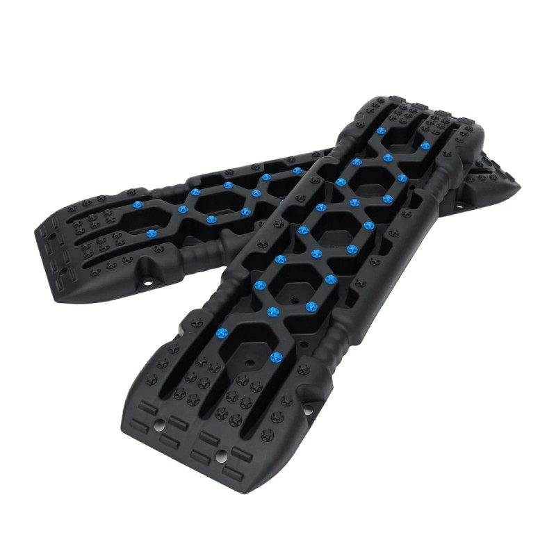2er-set Traktionsmatten Gegen Durchdrehen – Für Zusätzlichen Grip Der Reifen, 104 X 28 Cm