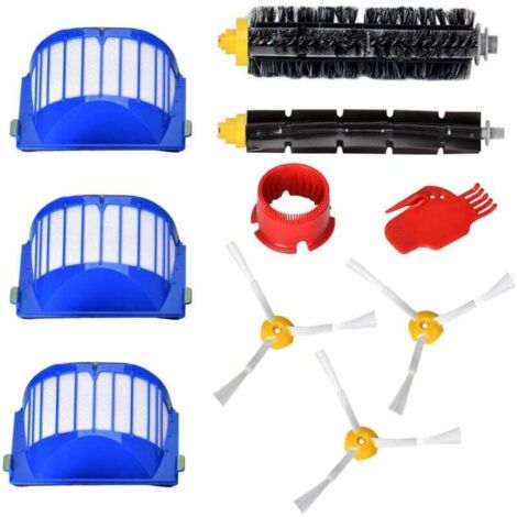 Pair Ersatzteile Für Irobot Roomba 600 Serie Wartungsset Reinigungsset Für 650620651621615616605 Sets Mit 10 Stück (600 Serie)