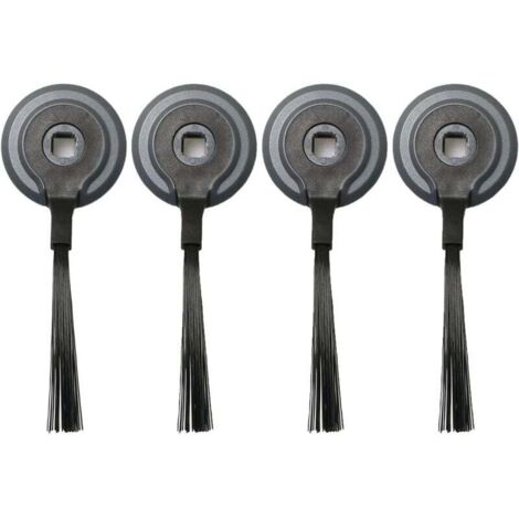 Pair 4er-set Seitenbürsten Für Shark R85/s86/r71/rv871/av752 Saugroboter – Zubehör Für Saugroboter, Schwarz