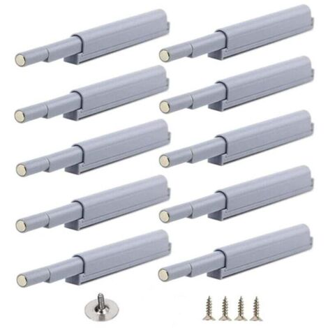 Pair Magnetische Push-to-open-verschlüsse Magnetische Push-open-verschlüsse Öffnen Und Schließen Die Tür Mit Einem Einfachen Druck (10 Stück)