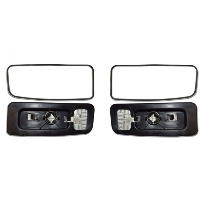 Satz Für Linkes Und Rechtes Spiegelglas Des Außenspiegels, Beheizt, Unterer Teil, Ovale Aufnahme, Für Mercedes Sprinter W906 200