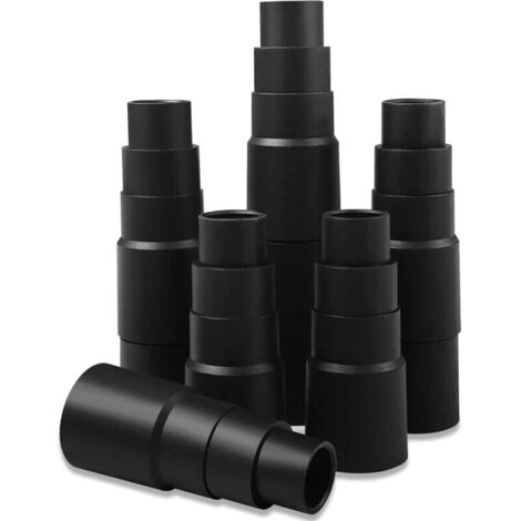Pair 6-teiliges Schlauchadapter-set Für Staubsauger (25 Mm Bis 45 Mm) – Universelles Zubehör Für Staubsauger Von Bosch, Kärcher Und Makita – Einfache Und Langlebige Montage