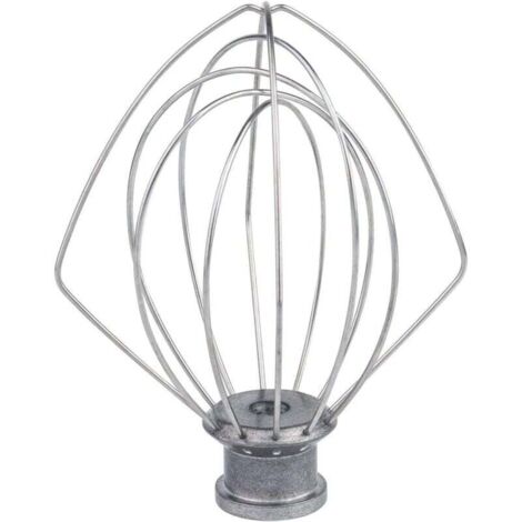 Pair Edelstahl-schneebesen, Kompatibel Mit Kitchenaid K45ww Wp9704329 Ksm150 Ksm160 K45 Ksm90 Küchenmaschinen-zubehör