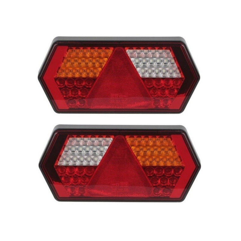 Led-set Mit Dioden-rücklichtern, Neon, Dynamischem Blinker, 6 Funktionen, 12/24 V
