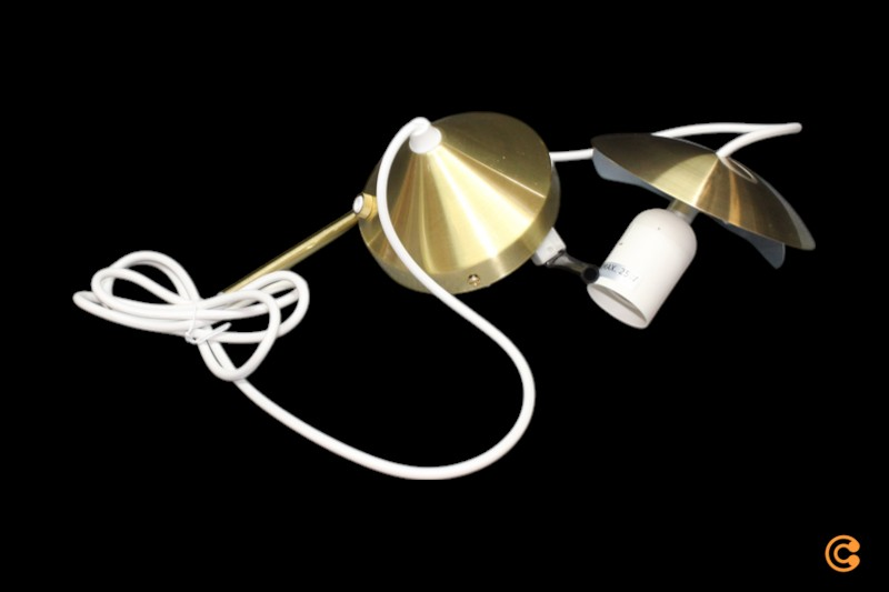 [gebraucht] B-ware Nordlux Hängeleuchte Grant In Messing Mit Glaskugel Ø 25 Cm Hängelampe Lampe