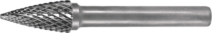 Tecwerk Frässtift Spg Ø 12 Mm Kopflänge 25 Mm Schaft-ø 6 Mmhartmetall Verzahnung Kreuz