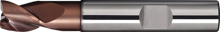 Tecwerk Bohrnutenfräser Din 6527k Typn D.8mm Vhm Tialn Hb Z.3 Kurz Tecwerk