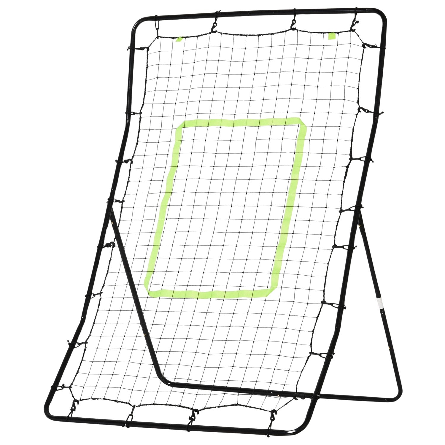 Kickback Rebounder Tor Ruckprallwand Netz Stahlpe 75x126cm Trainingshilfe Fur Fuball Schwarz 217581619