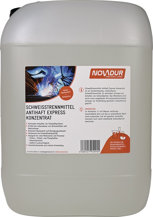 Novadur Schweißtrennmittel Express 10,1 Kg Kanister