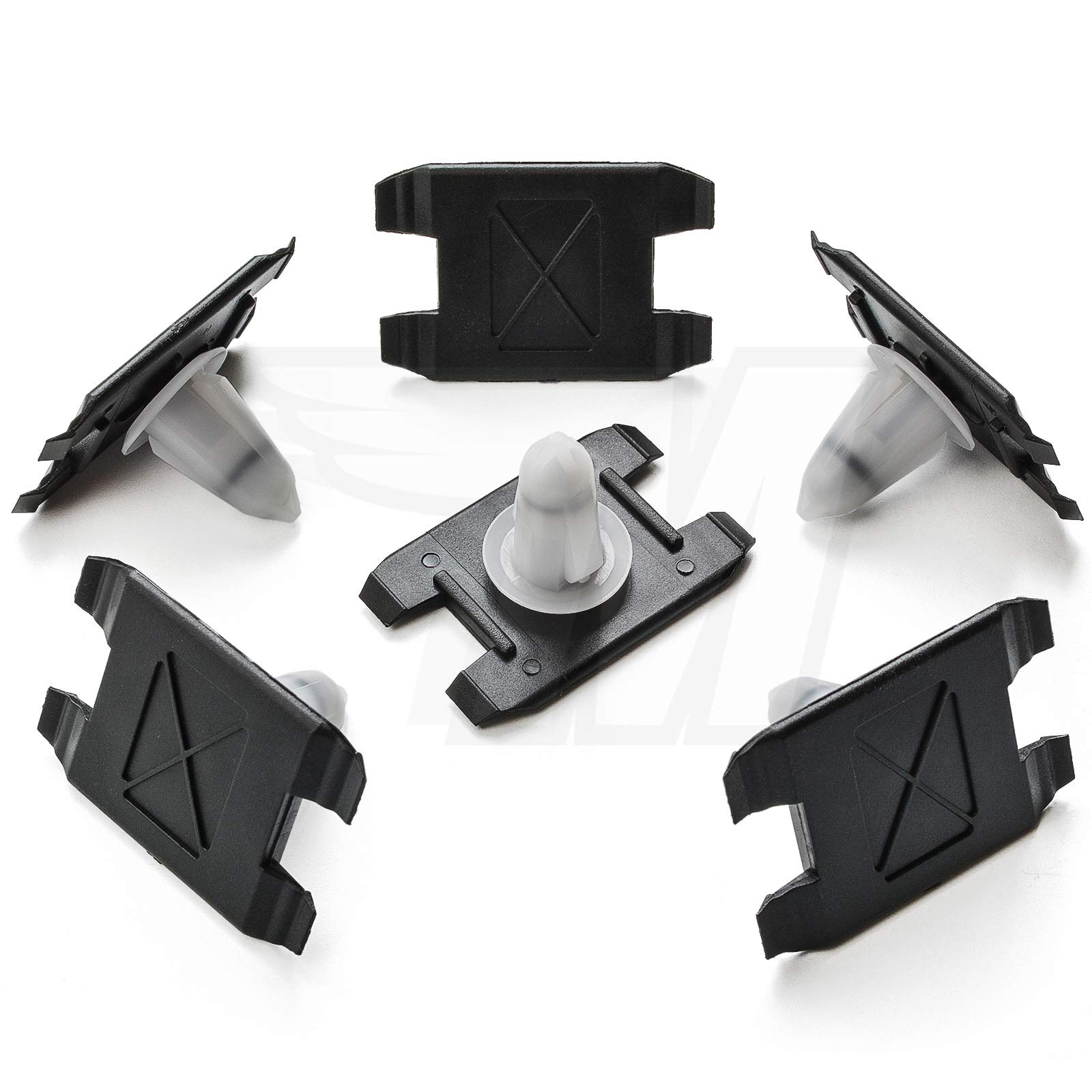 51718259025 10-teiliges Set: Kunststoffclips Für Außenzierleisten, Einstiegsleisten Und Radlaufleisten Vorne.