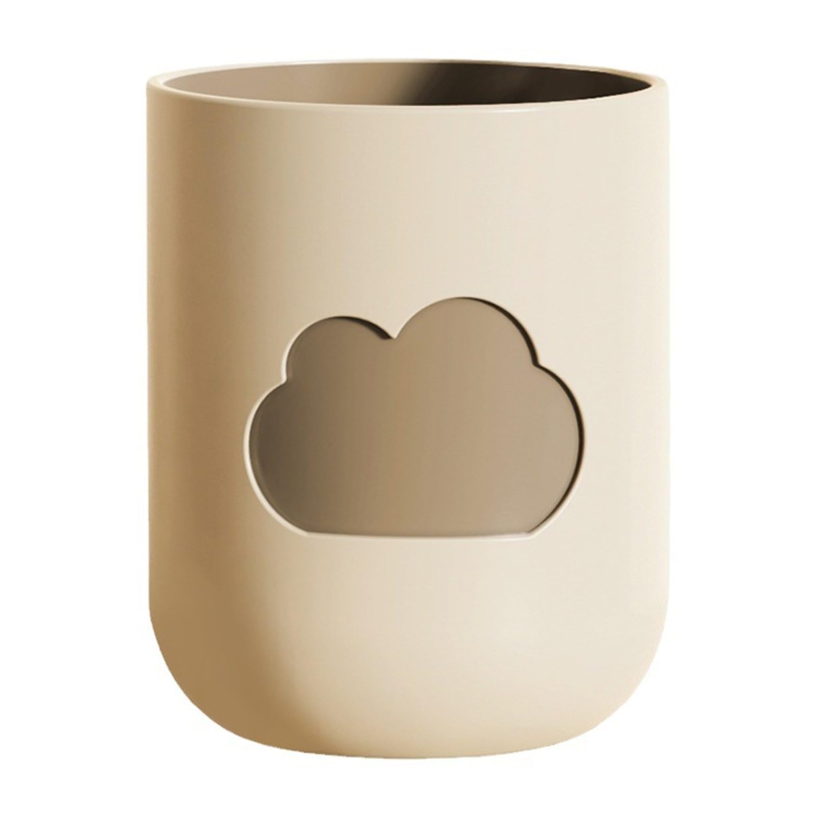 Minimalistischer, Wolkenförmiger Spülbecher — Hübsches Und Kreatives Keramikset Für Paare (beige)