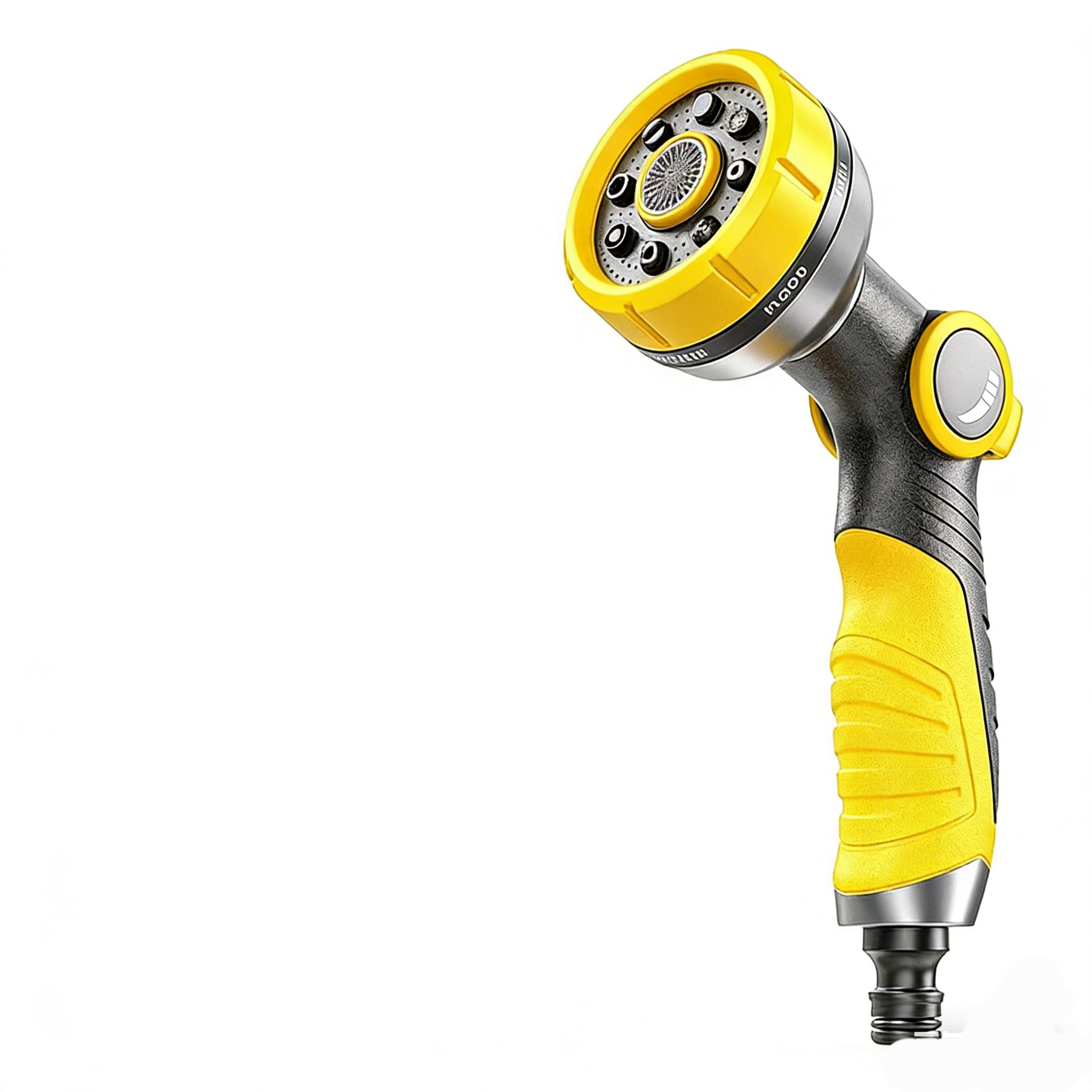 Professionelle Multifunktions-spritzpistole – 8 Düsen, Rutschfester Griff – Ideal Für Gartenarbeit, Autowäsche Und Außenreinigung