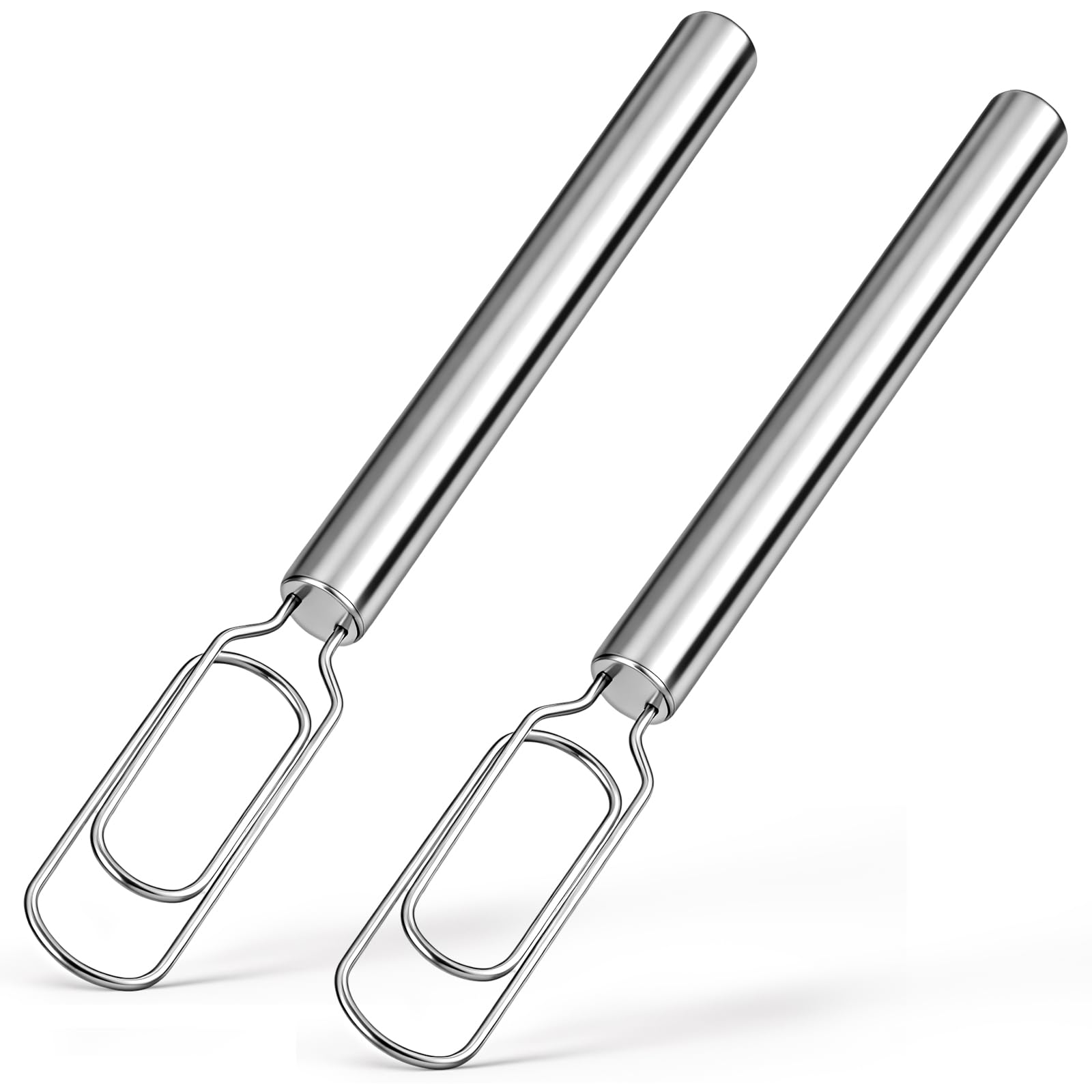 Set Mit 2 Dänischen Teigrührern (30 Cm) – Speziell Für Die Zubereitung Von Sauerteigstarter Entwickelt – Erreichen Den Boden Von Behältern – Geeignet Zum Kochen, Mischen Und Für Die Spülmaschine