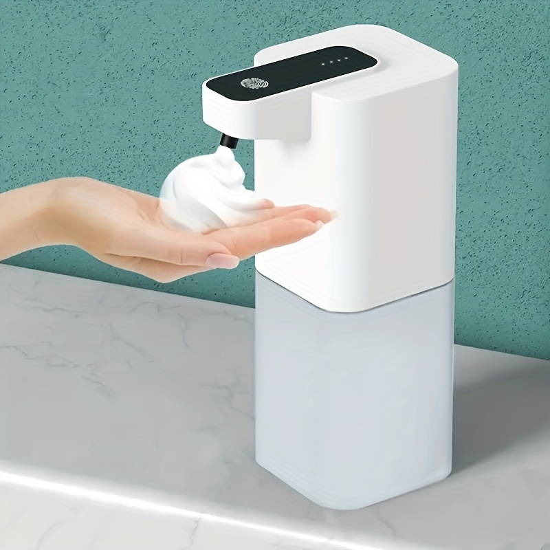 Automatischer Seifenspender – 400 Ml (14 Oz), Berührungsloser Schaumseifenspender, Usb-aufladbar