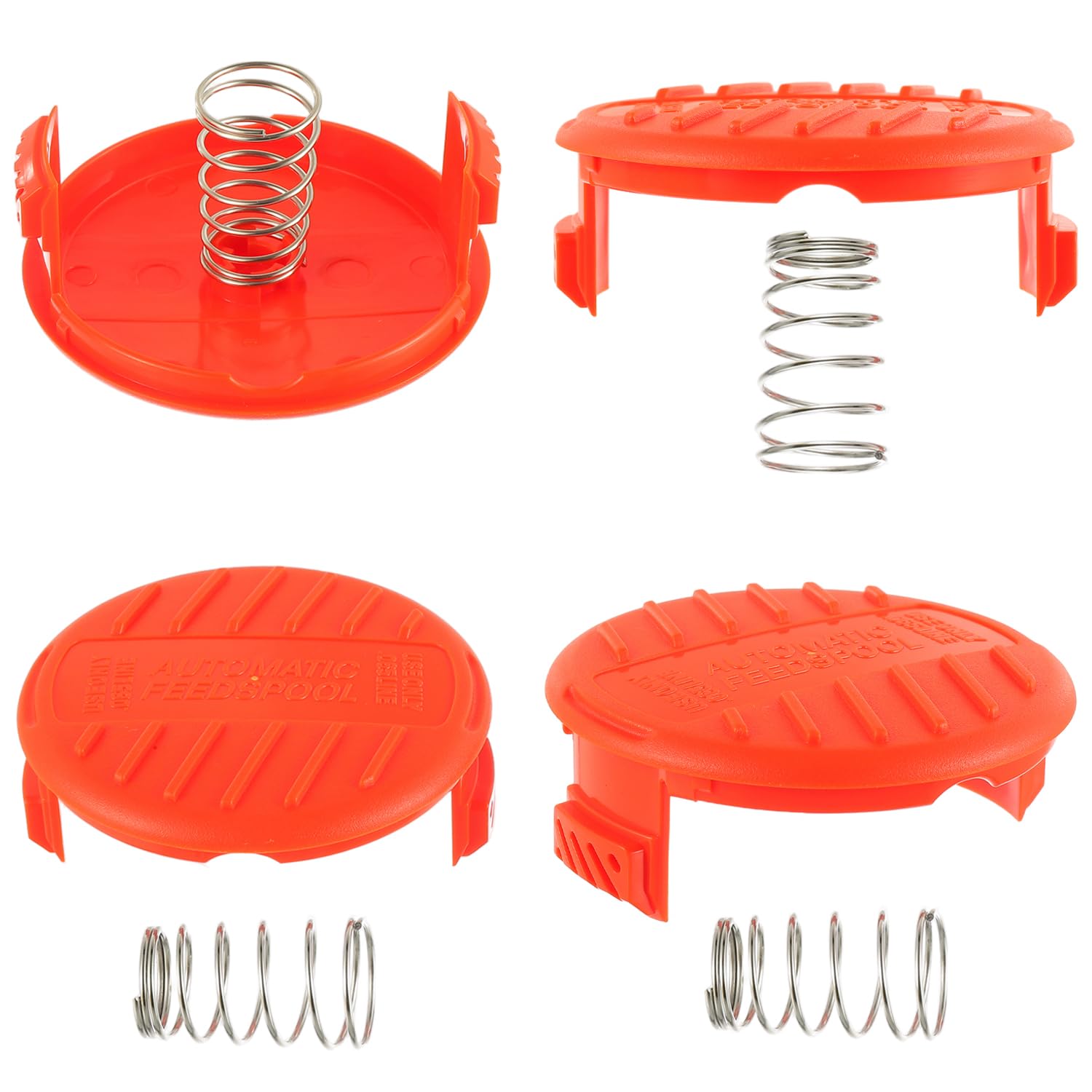 Packung Mit 4 Spulenkappen — Passend Für 85 X 32 Mm Spulenkappen (ersatzkappen)