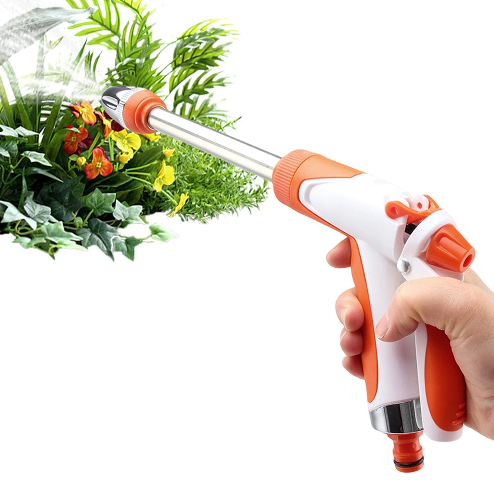 Verstellbare Sprühlanze – Ideal Für Autowäsche Und Gartenreinigung Tragbares Design Mit Mehrstufiger Durchflussregelung – Reinigungszubehör Für Den Außenbereich