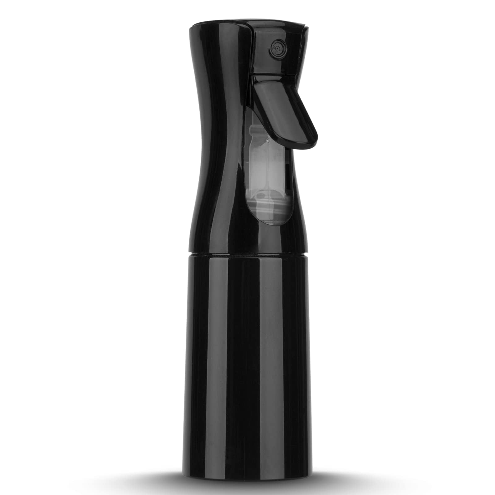 Kontinuierlicher Sprühnebel, 200 Ml – Feiner Sprühnebel Für Haare, Reinigung Und Pflanzen – Auslaufsicher Und Ergonomisch – Schwarz