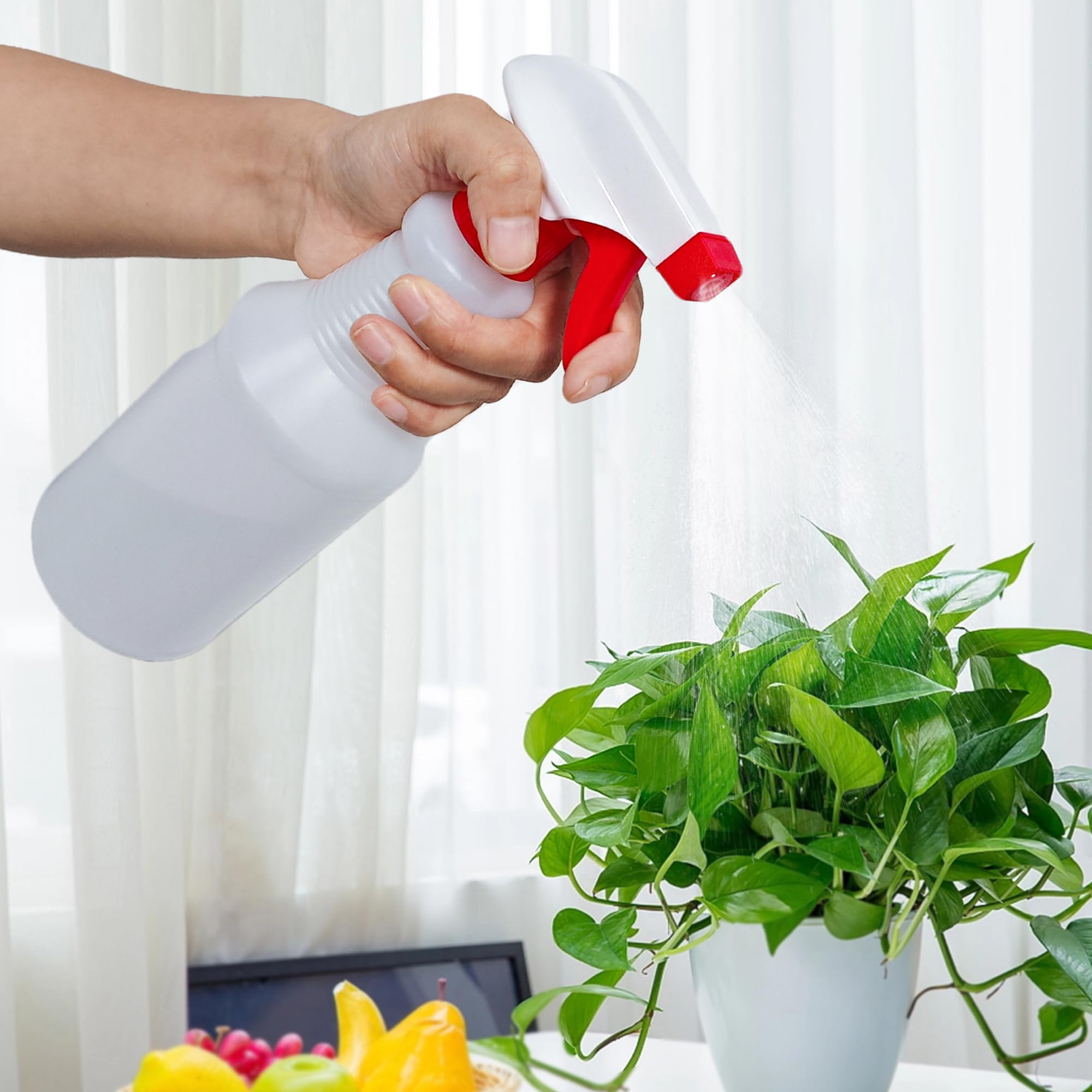 Leere Sprühflasche (500 Ml) – Verstellbarer Sprühkopf Für Reinigungslösungen – Auslaufsicher Und Verstopfungsfrei – Geeignet Für Pflanzen