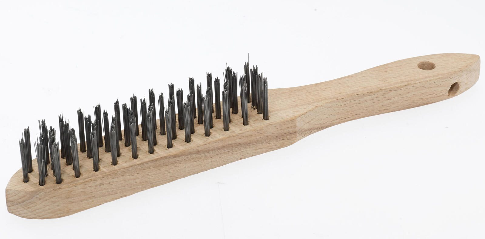 Drahtbürste Nölle 28 Cm Holzgriff Stahlborsten