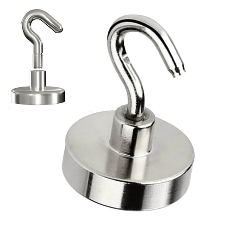 Magnethaken 25 X 8 Mm, Starker Magnet, Jägerhaken, Tragkraft 22 Kg