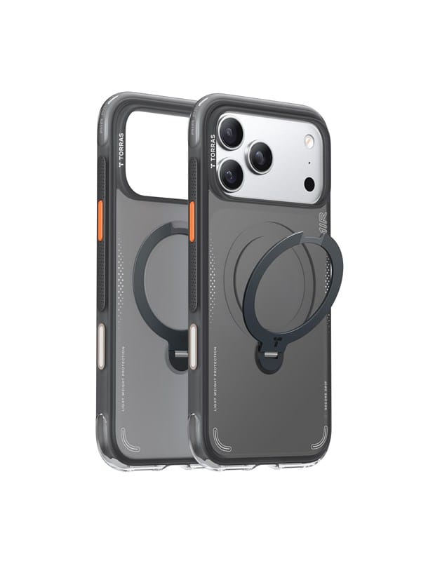 Phone Case Torras Q3 Air 360 Grad Ständer Stoßdämpfung