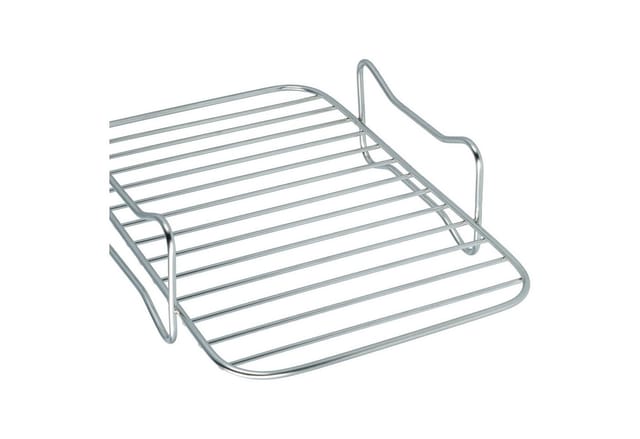Vhbw 2x Gitterrost Kompatibel Mit Ninja Sl400eu Af300eu, Dz400eu, Af500eu, Af400eu Heißluftfritteuse - Backgitter 20 X 13,5 X 8 Cm