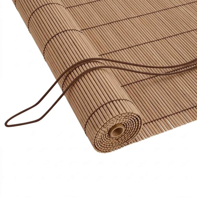 Vidaxl Roller Blind Brown 60 X 160 Cm Bamboo