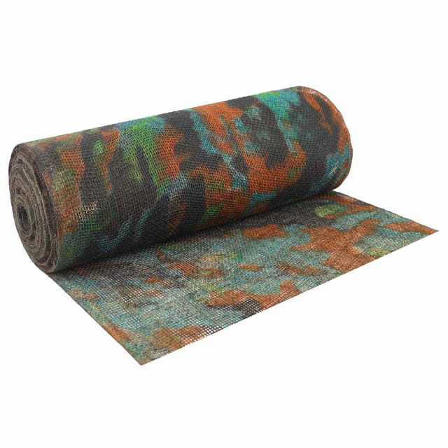 Juterolle 100 X 1500 Cm Tarnung Vidaxl