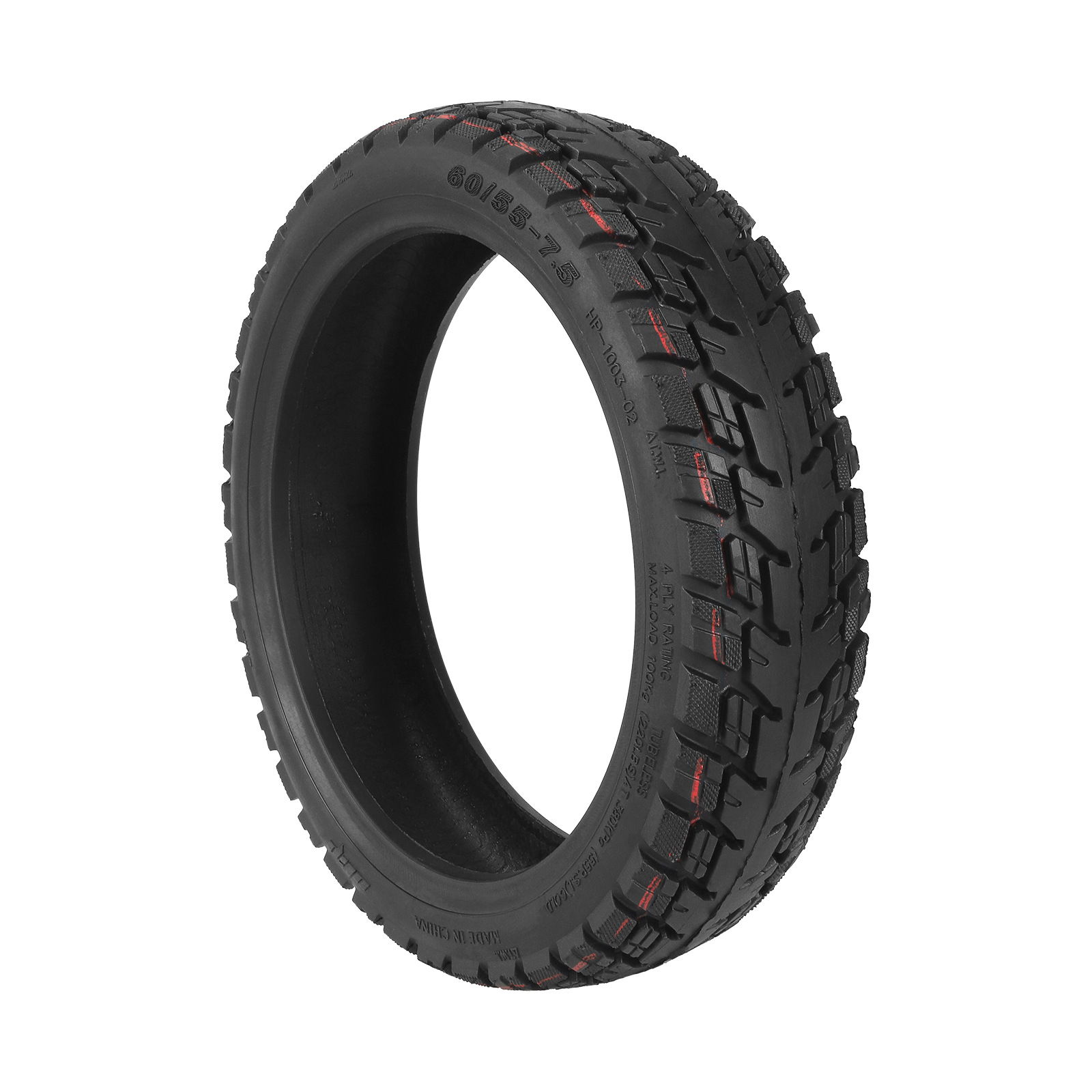 Schlauchloser All-terrain-reifen Ulip60/55-7.5, Größe 9, Elektroroller S90l, Verdickter 10-zoll-all-terrain-luftreifen.