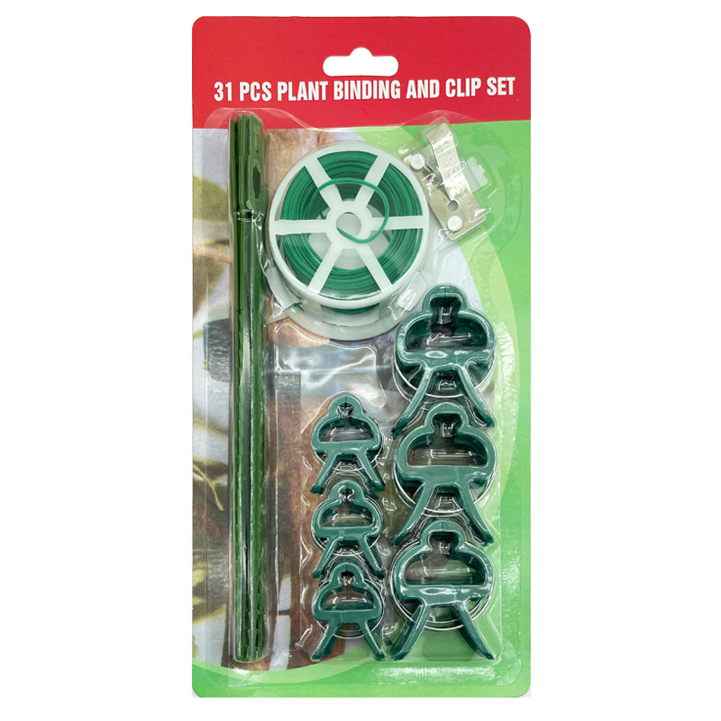 Set Mit 31 Gartenclips Zum Befestigen Und Stützen Von Klettertomatenpflanzen