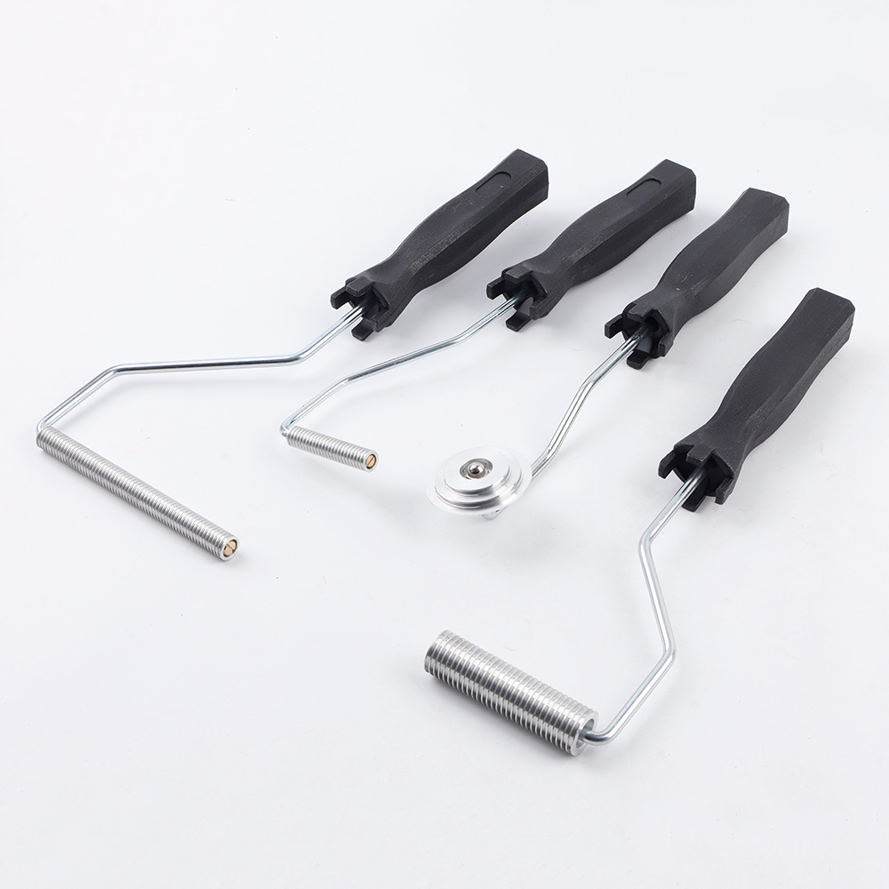 Set Mit 4 Glasfaserharzwalzen, Hardware-zubehör Für Aluminium-winkelwalzenwerkzeuge, Aluminiumwalze