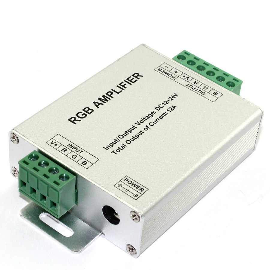 Signalverstärker Für 12-24v 12a/24a Led-streifen, Aluminiumgehäuse