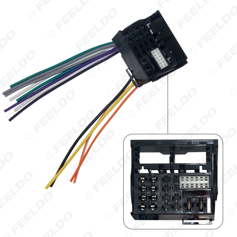 Stecker Für Netzteil Und Auto-audio-upgrade-kabel Für Volkswagen Golf7/passat B8/peugeot