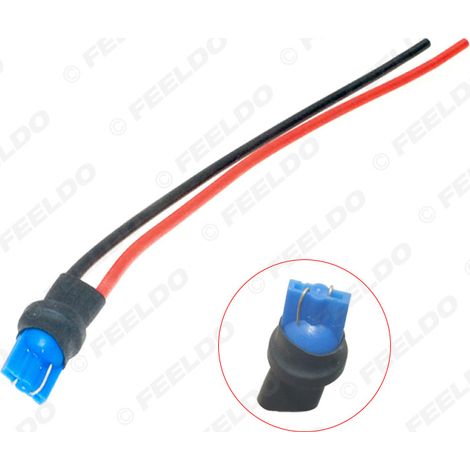 T10 Led-lampensockelkabel, Kfz-led-lampensteckeradapter, Lampensockelkabel, T10-anschlusskabel, Stecker.