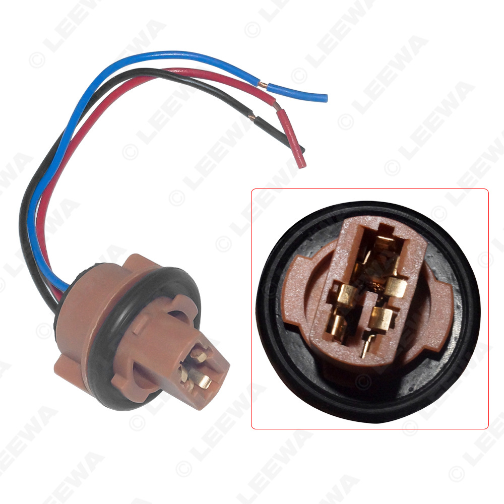 T20 Led Kfz-bremslichtadapter Mit Einem Kabel (7443 7444 1891)