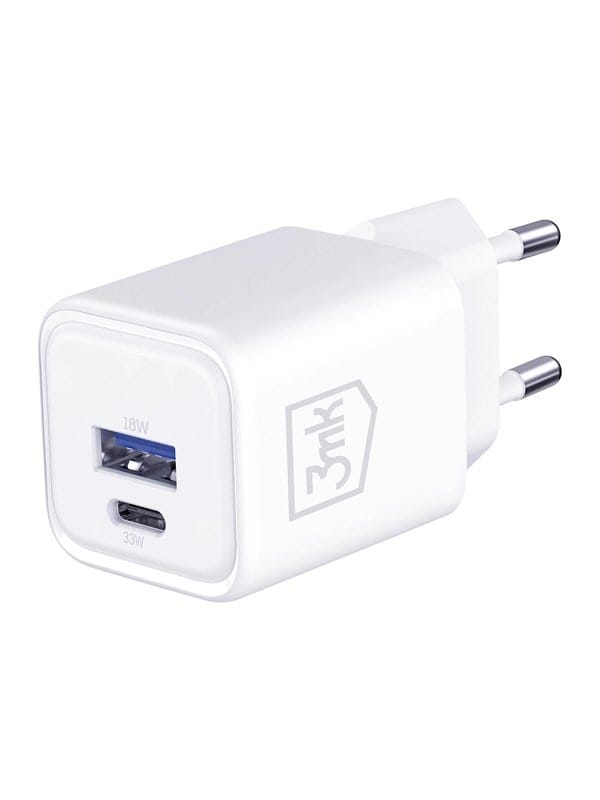 Zubehör – 3mk Hyper Charger Pd 33w Gan Qc4+ Pps Afc Fcp Scp 1a1c Weiß