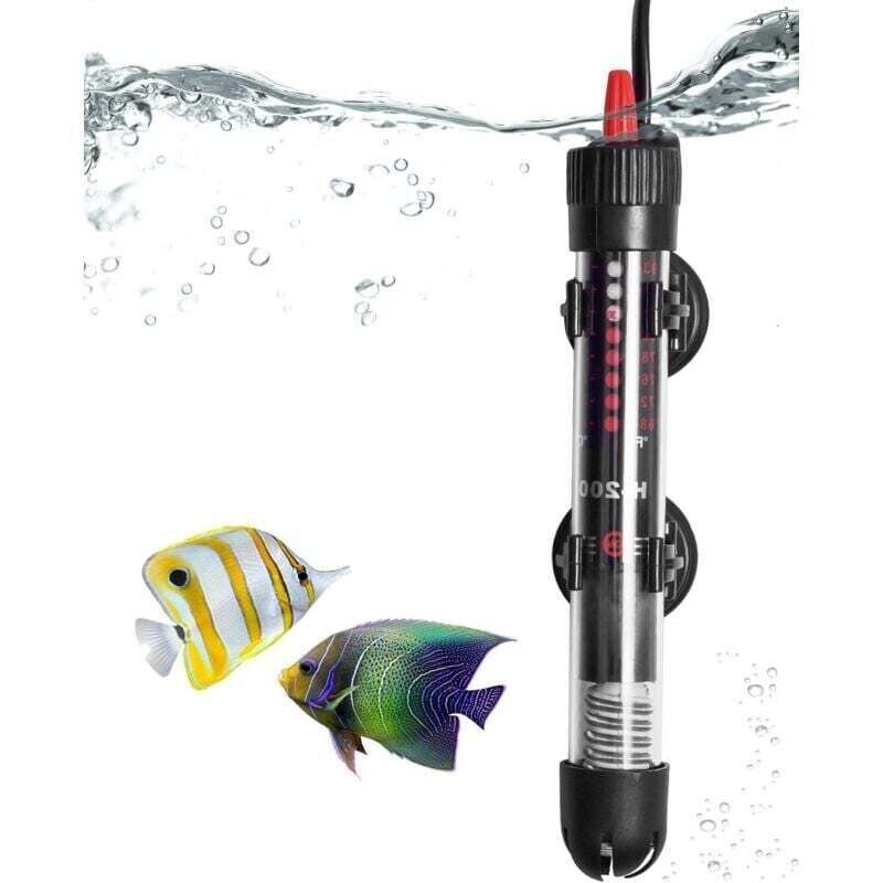 Verstellbarer Aquarienheizer, 25 W, Mit Thermostat 20-34 °c, Für Aquarien Und Fischteiche