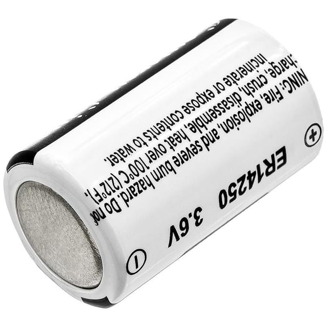 Coreparts Er14250 4,32 Wh Li-socl2 3,6 V 1200 Mah Schwarzer Akku Für Wasser- Und Gaszähler, Mbxspe-ba007