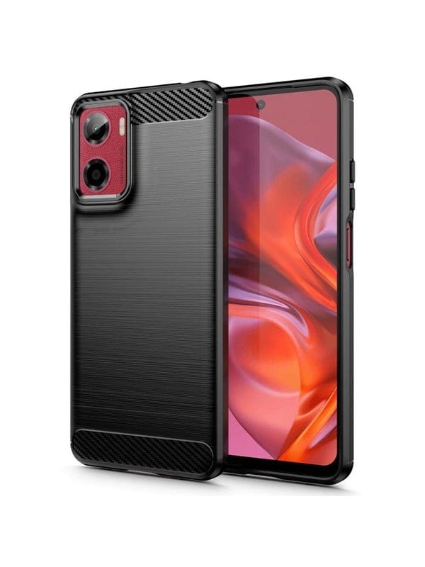 Tech-protect Tpu Carbon Motorola Moto G05 / E15 Schwarz